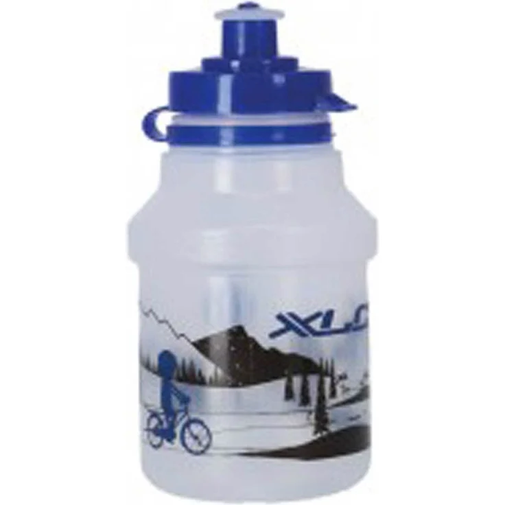 XLC Trinkflasche Kids WB-K07350ml inklusive Halter 'skyline' – Bild 1