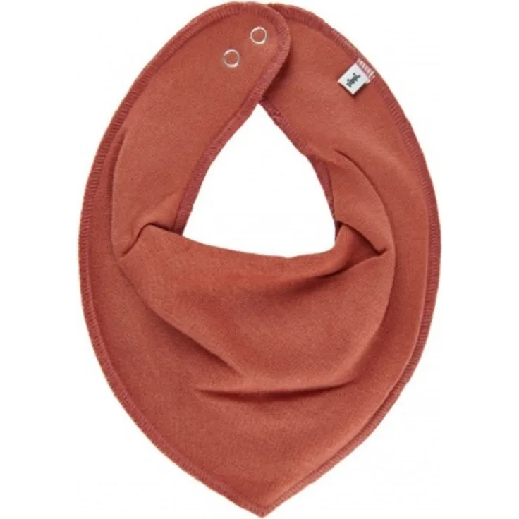 lätzchen Scarf bib junior Baumwolle Kupfer Einheitsgröße