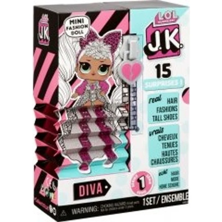 L.O.L. Surprise J.K. Doll- Diva | 570752E7C - Spielfigur, Puppe, – Bild 2
