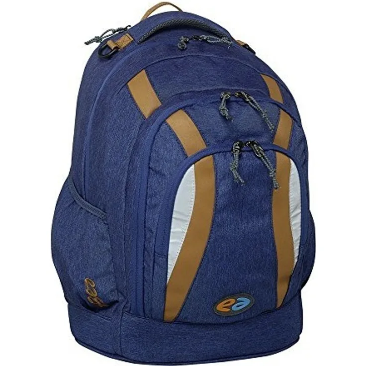 YZEA Schulrucksack Go - Motiv: Ocean, 46 cm, 29 Liter, 1,1 kg - Farbe: blau