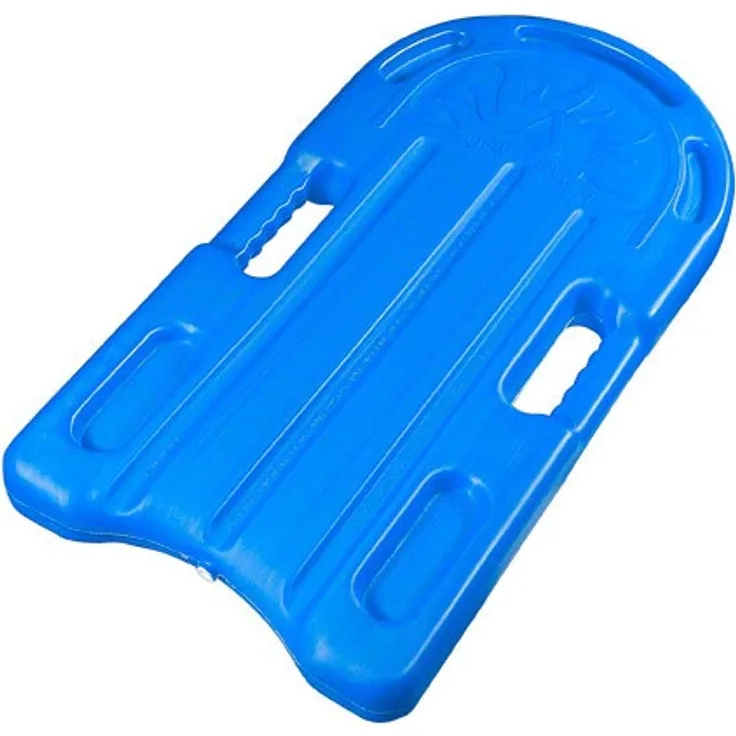 Schwimbrett Badespaß Bodyboard Schwimmboard Schwimmhilfe mit Handgriffen, groß, Blau