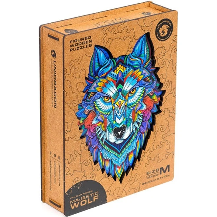 Majestic Wolf - S (17 x 24cm) – Bild 9