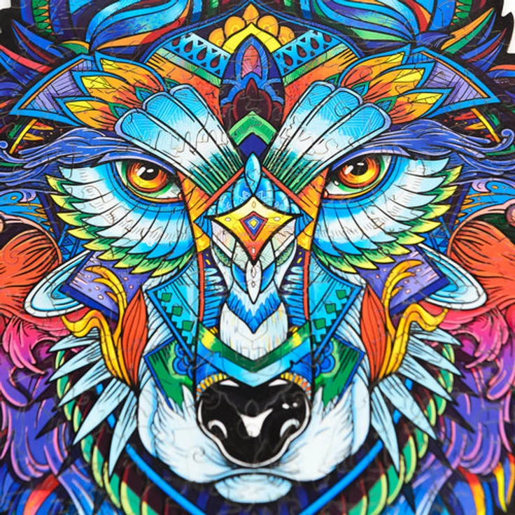 Majestic Wolf - S (17 x 24cm) – Bild 5