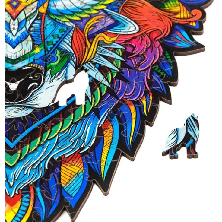 Majestic Wolf - S (17 x 24cm) – Bild 6