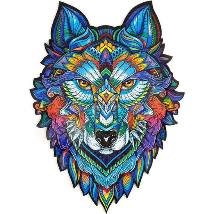 Majestic Wolf - S (17 x 24cm) – Bild 1