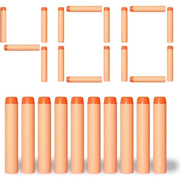 Nerf Pfeile - Nerf Darts 400Stück Darts Pfeile Refill Bullets für N-Strike Elite MEGA Blaster Toy Gun Draußen und Familie - by VCOSTORE (Orange)