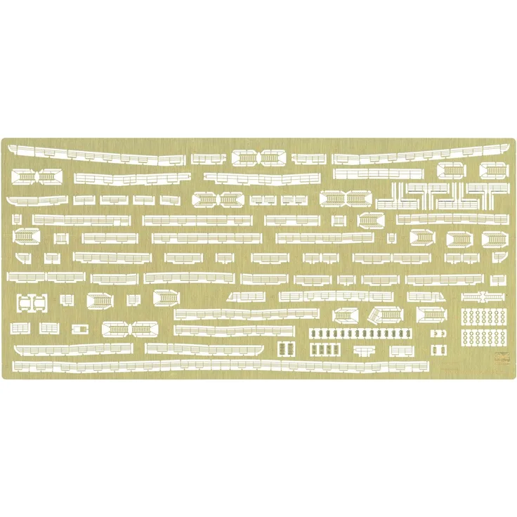 Hasegawa QG49 - 1/350 Hikawamaru Detail Up Etching Parts Basic