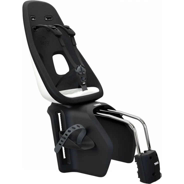 Thule 'Yepp Nexxt Maxi' Kinderfahrradsitz schwarz/weiß, bis 22 kg, inkl. Rahmenhalterung – Bild 1
