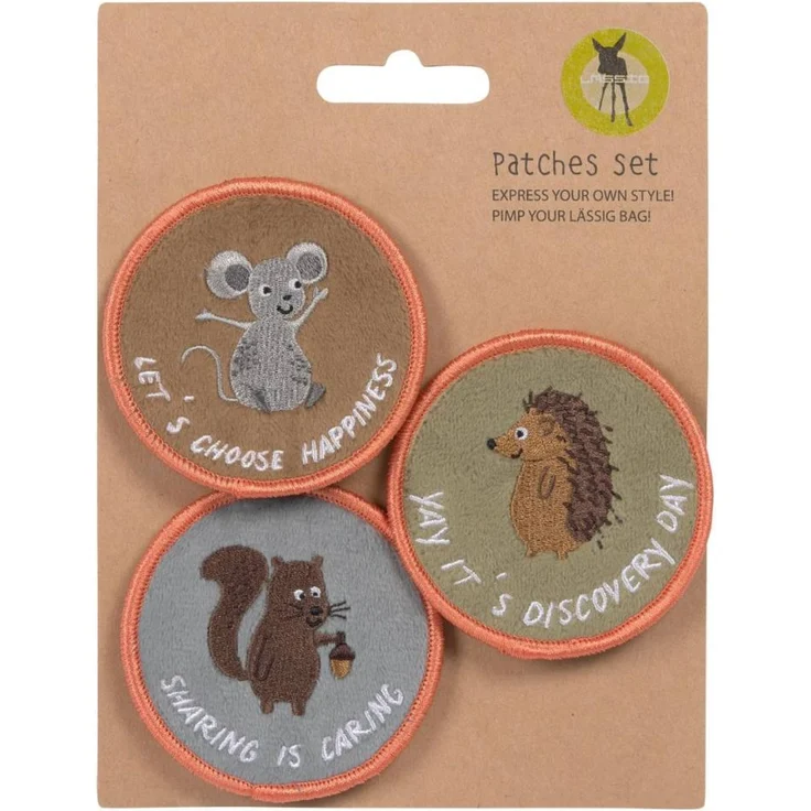 Lässig Anhänger & Patches - Schul Set Unique, Nature – Bild 1