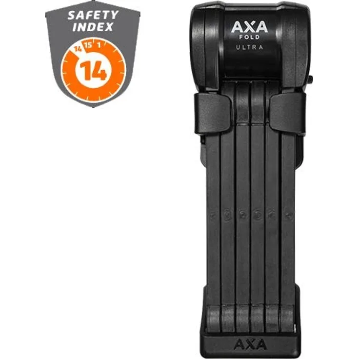 Axa Faltschloss Fold Ultra Länge 90 cm schwarz