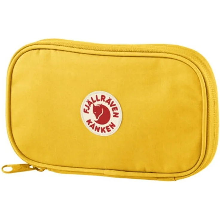 fjaell raeven Geldbörse Kanken Travel Wallet Warm Yellow