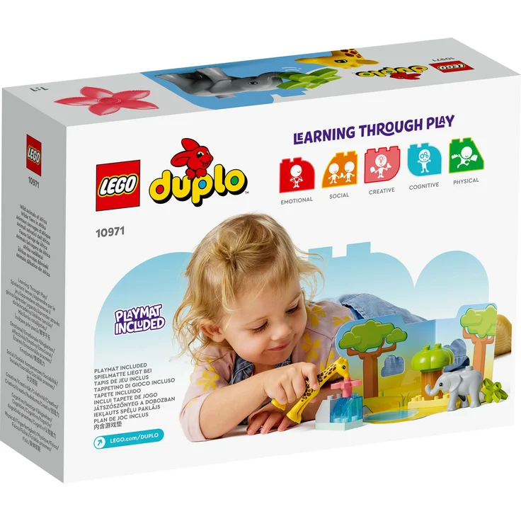 LEGO DUPLO 10971 'Wilde Tiere Afrikas', 10 Teile, ab 2 Jahren – Bild 4