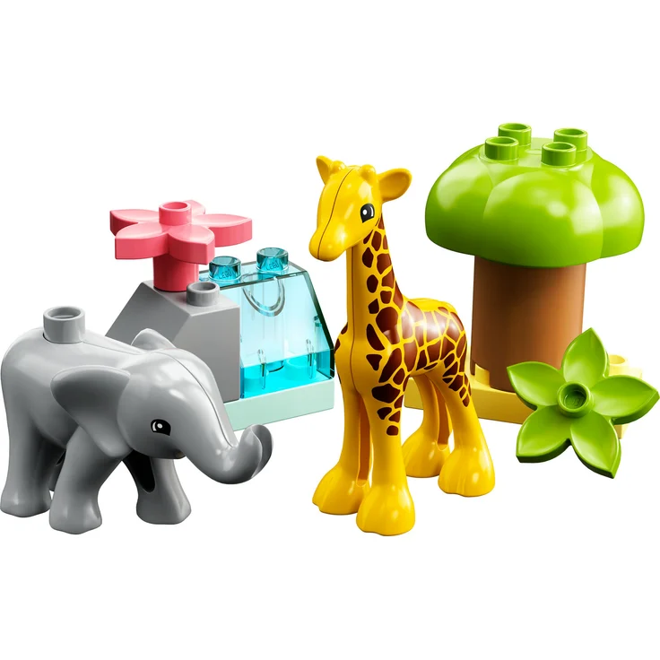 LEGO DUPLO 10971 'Wilde Tiere Afrikas', 10 Teile, ab 2 Jahren – Bild 2