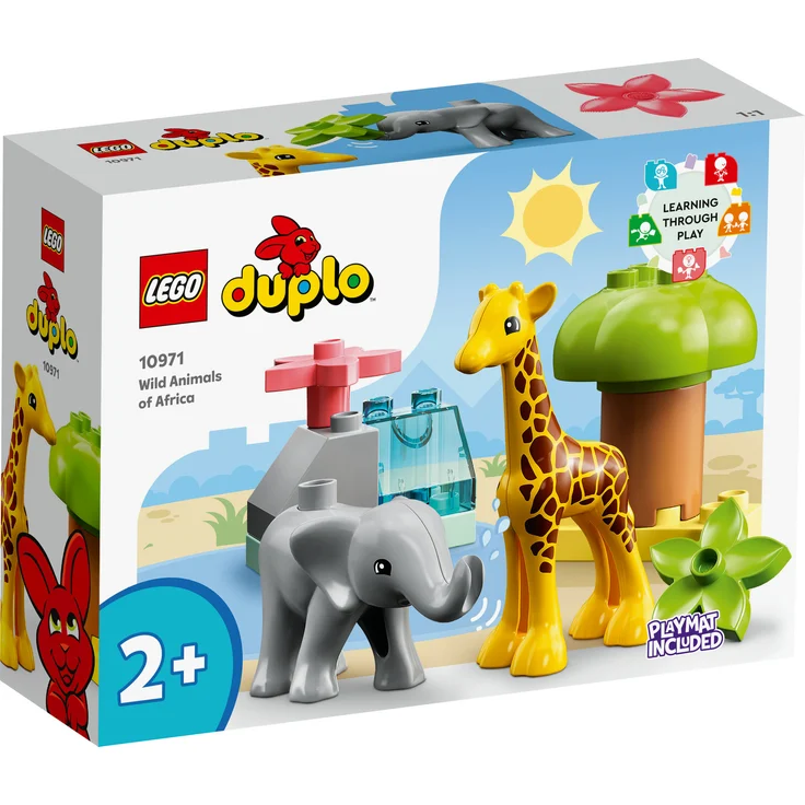 LEGO DUPLO 10971 'Wilde Tiere Afrikas', 10 Teile, ab 2 Jahren – Bild 3