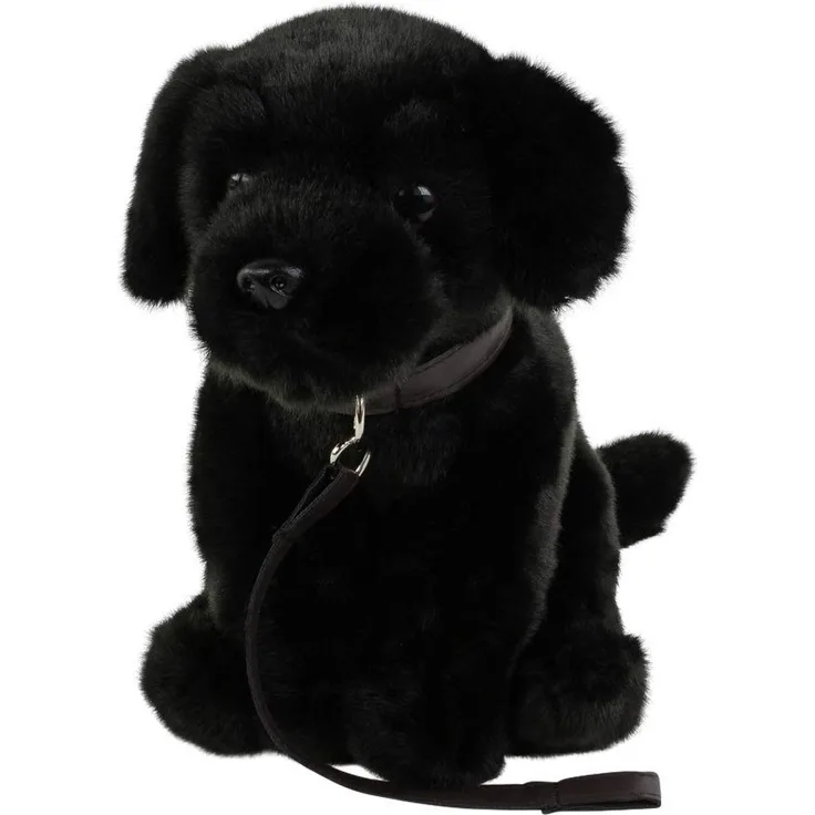 Uni-Toys Labrador schwarz Kuscheltier 35 cm Plüschtier Hund Plüschhund Stoffhund