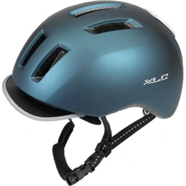 XLC City-Helm BH-C24 53-57cm, metallic blau
