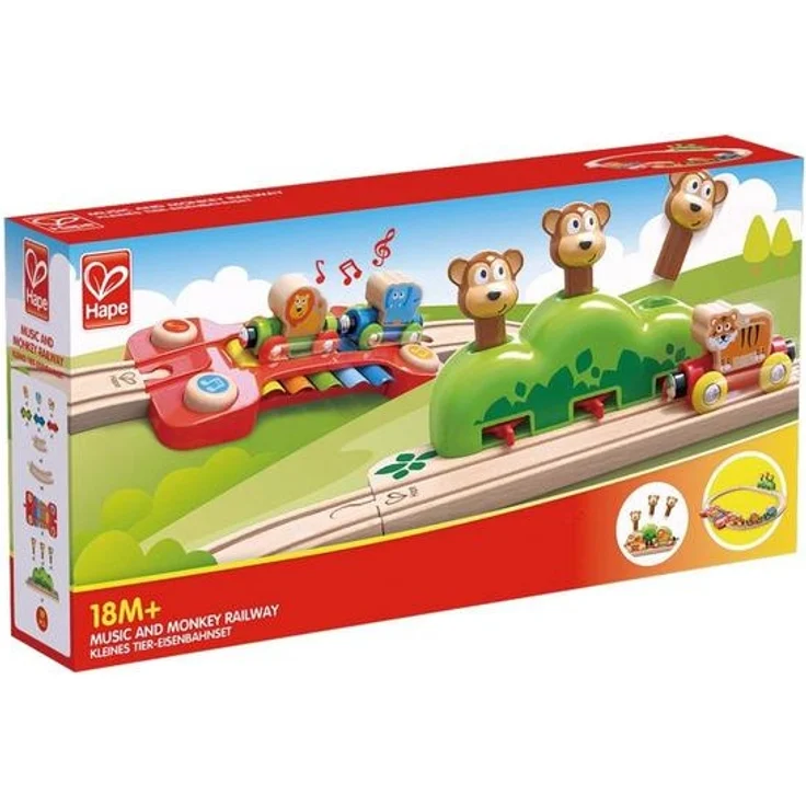 Hape 3825 Kleines Tier-Eisenbahnset – Bild 2