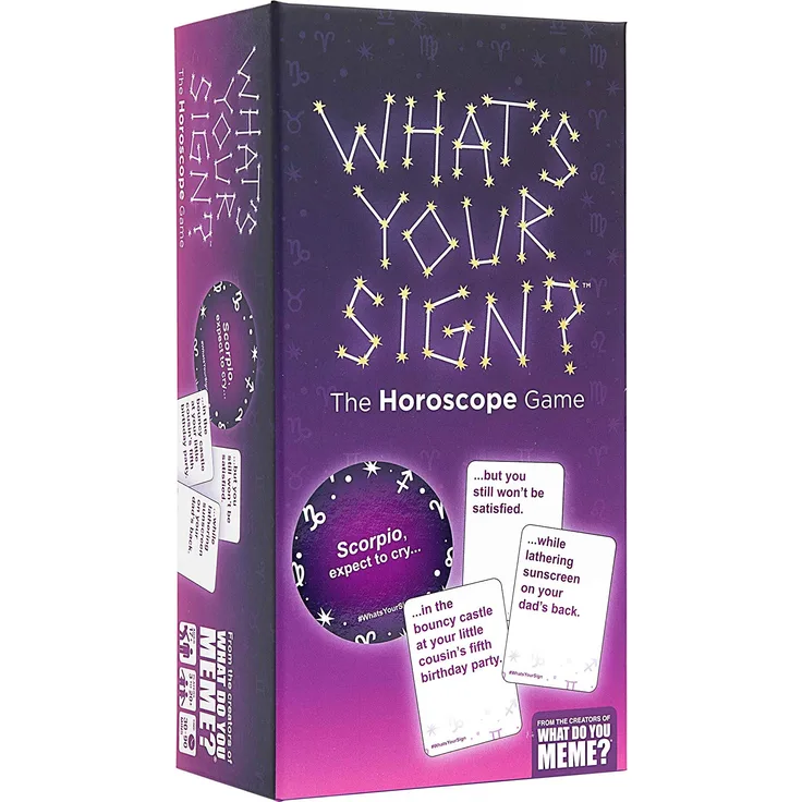 was ist Ihr Schild? Das Horoskop-Spiel für Astrologie-Liebhaber von What Do You Meme?