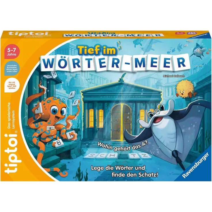 Ravensburger - tiptoi® Tief im Wörter-Meer