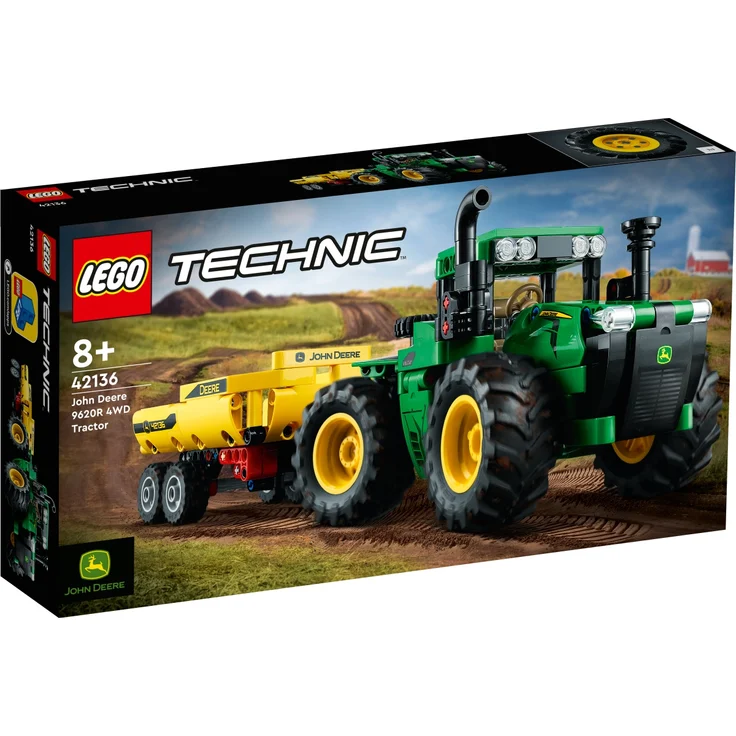 LEGO Technic 42136 'John Deere 9620R 4WD Tractor', 390 Teile, ab 8 Jahren – Bild 2