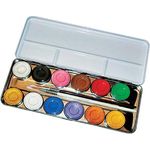 Ansigtsmaling palette 12 farver