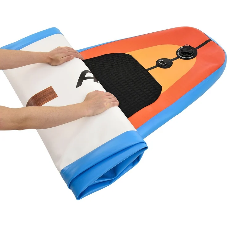 ArtSport Stand Up Paddle Board Beach Rocker aufblasbar – SUP Board Set mit Pumpe, Paddel, Tasche und Zubehör – Tragkraft bis 150 kg – Weiß & Bunt - Preisvergleich – Bild 9