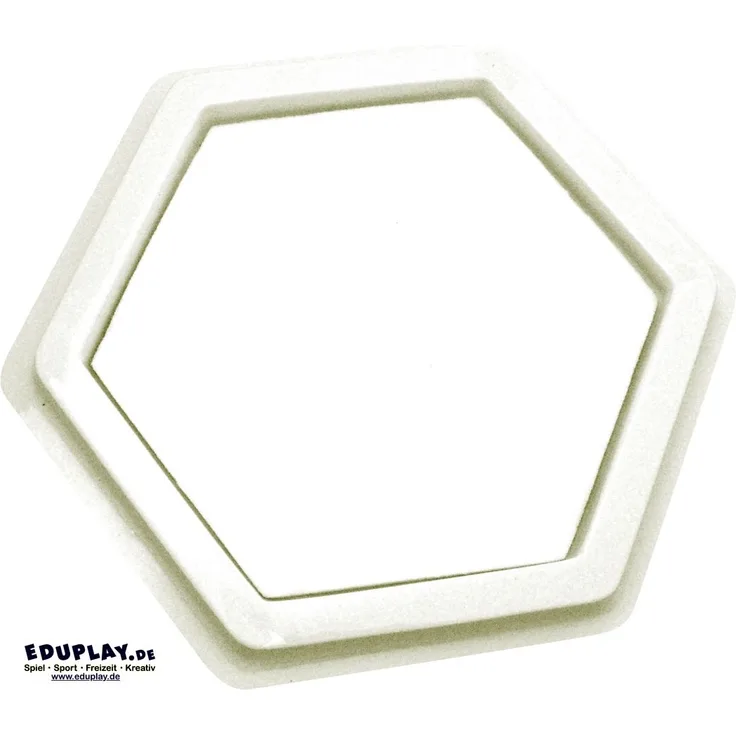 Eduplay Stempelkissen Blanko, Hexagon