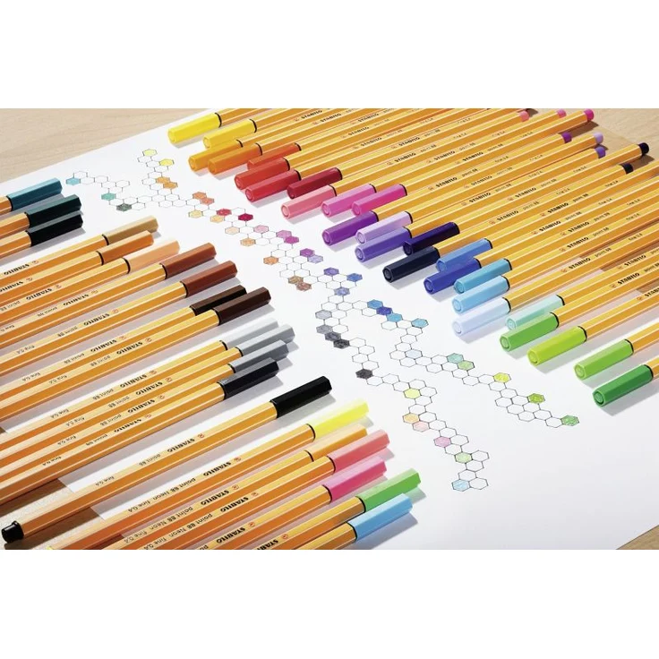 STABILO Fineliner point 88 - 20er Pack - mit 20 verschiedenen Farben – Bild 5