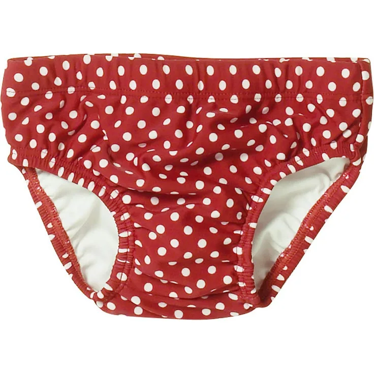 Playshoes Baby - Mädchen UV-Schutz Windelhose Punkte 461040, 8 - Rot, 86-92