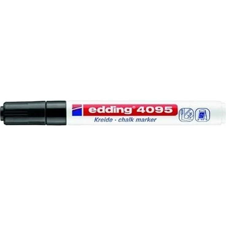 edding 4095 Kreidemarker Window Marker 2-3mm schwarz – Bild 2