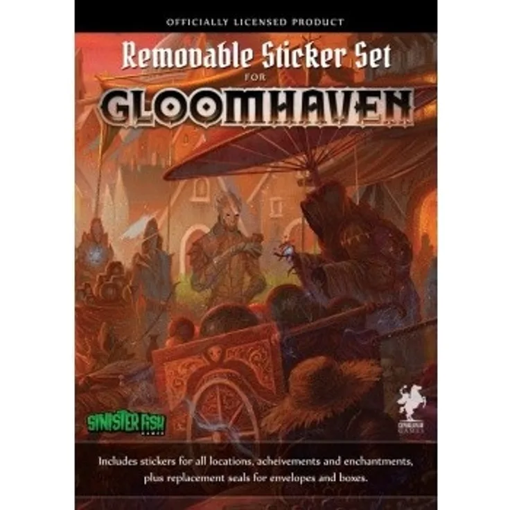 Gloomhaven - Removable Sticker Set (Exp. ) (engl. )