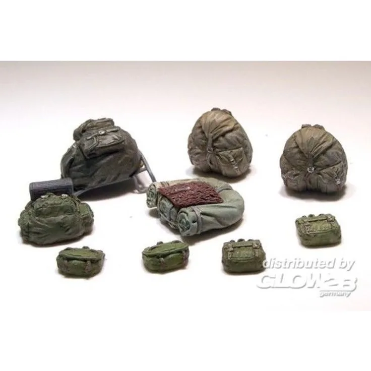 Plus model 424 German rucksacks WWII