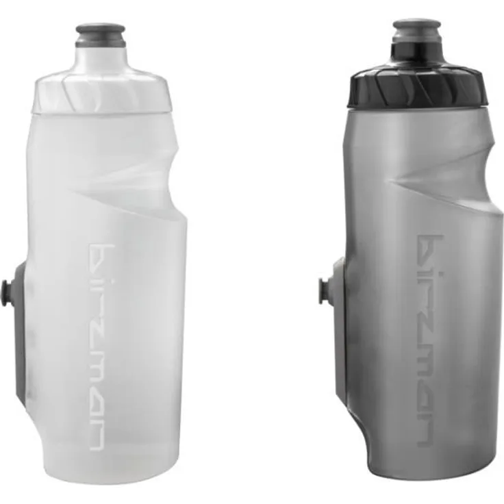 Birzman Bottle Cleat Wasserflasche inkl. Cleat - 650 ml - weiss.