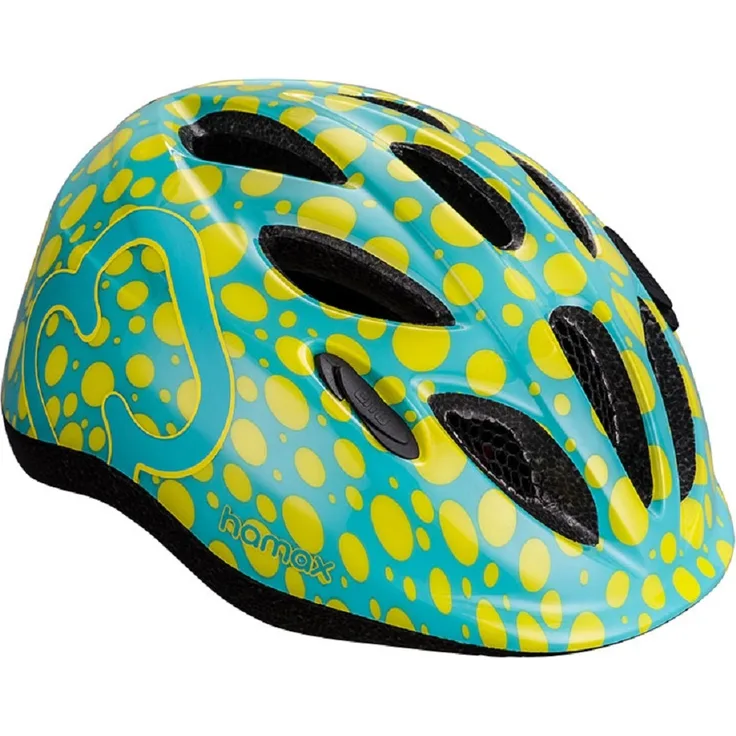 Hamax Skydive - Kinderhelm XS 45-50, green/yellow