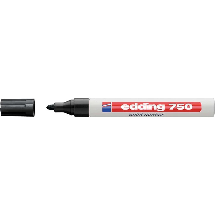 "edding 750 Glanzlack-Marker creative - 2 - 4 mm Schwarz" – Bild 1