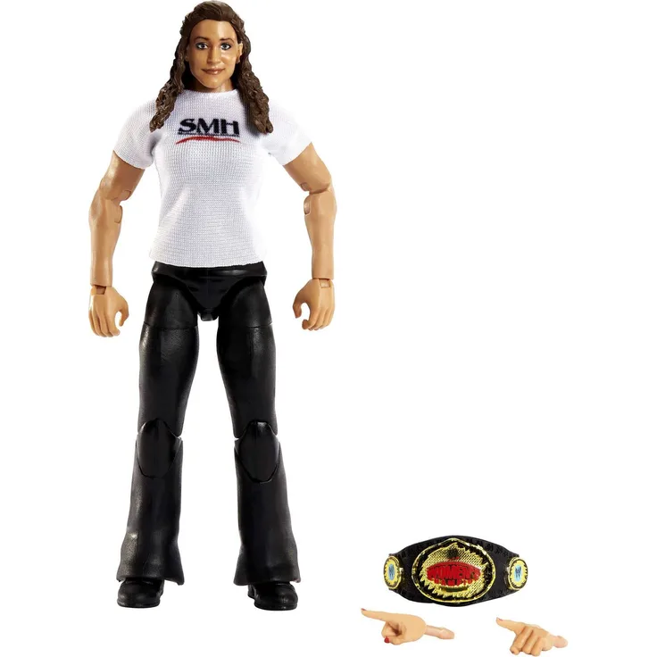 WWE HDF33 - Stephanie McMahon Elite Collection Actionfigur, ca. 15 cm, beweglich, Spielzeug Geschenk zum Sammeln für WWE Fans ab 8 Jahren