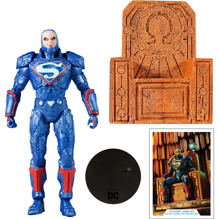 McFarlane DC Multiverse Actionfigur Lex Luthor Power Suit Justice League: The Darkseid War 18 cm