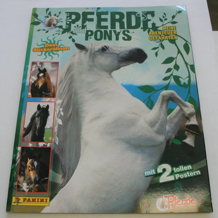 Pferde und Ponys, meine abenteuer Gefährten - Sammelsticker - Album