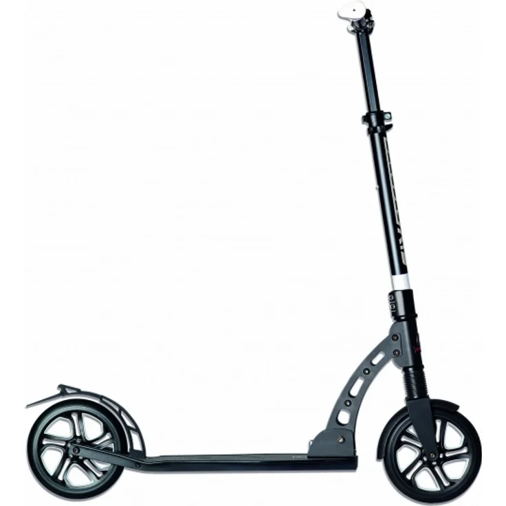 Six Degrees 535 'Aluminium Scooter Suspension 205 mm' Scooter, ab 6 Jahren, 5-fach höhenverstellbar bis 107 cm, klappbar, max. belastbar bis 100 kg, schwarz – Bild 2