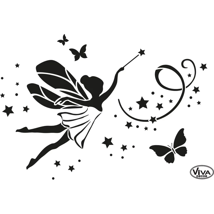 Elfe Universal Schablone von Viva Decor A4