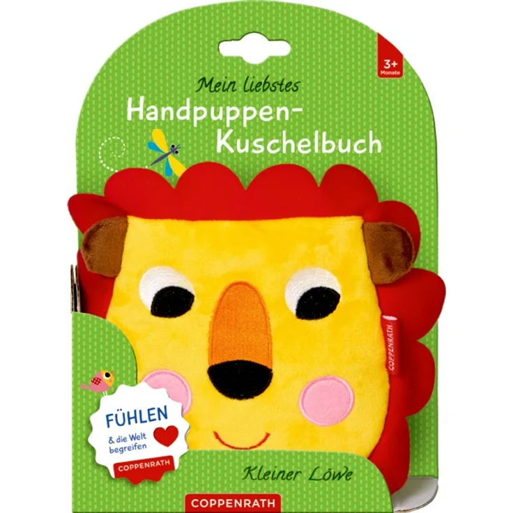 Mein liebstes Handpuppen-Kuschelbuch: Kleiner Löwe (fühlen&begreifen) Fühlen.