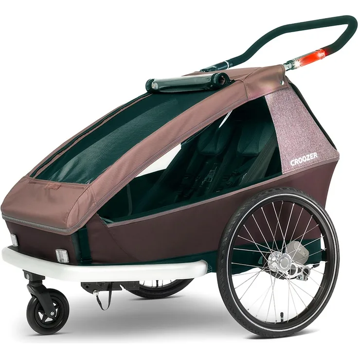 Croozer Kid Vaaya 2 Fahrradanhänger Blossom Red