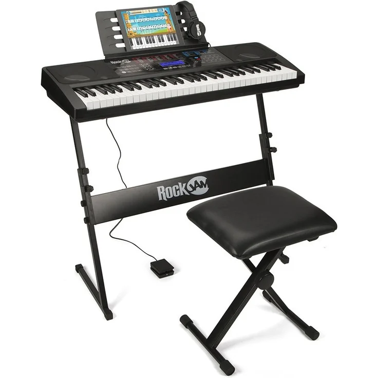 RockJam - RJ761-SK - Musical Keyboard – Bild 1