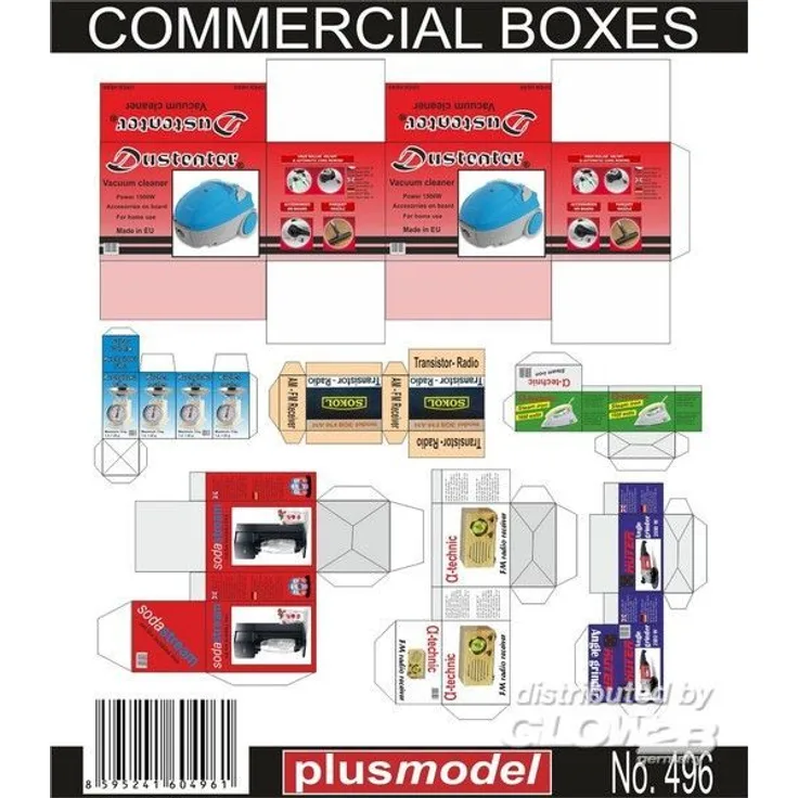 Plus model 496 Commercial boxes