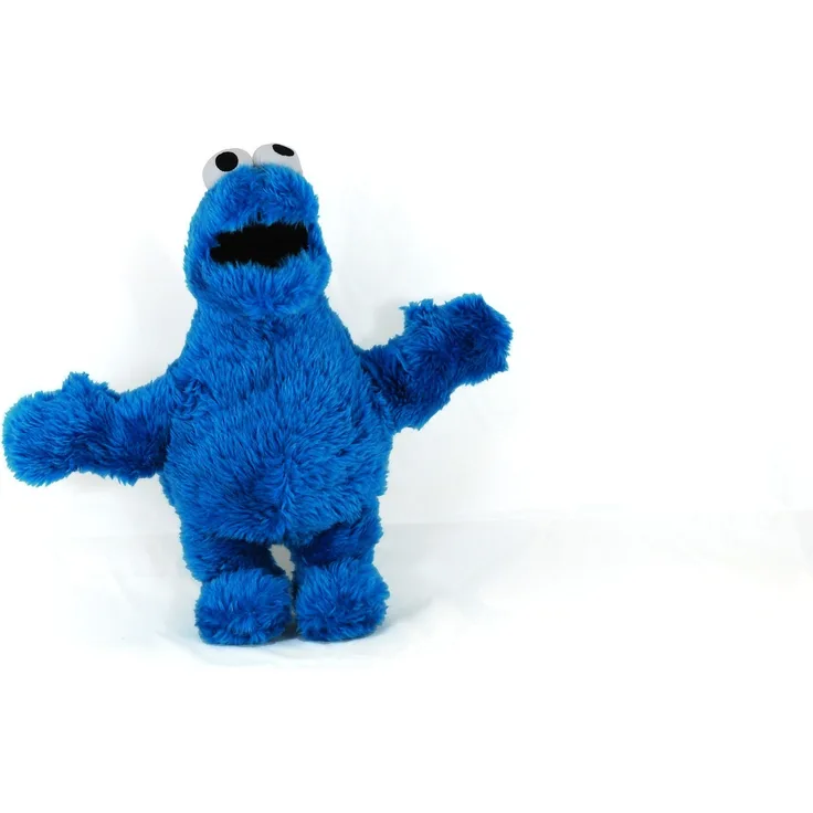 Sesamstrasse - Krümelmonster Plüschfigur 32cm