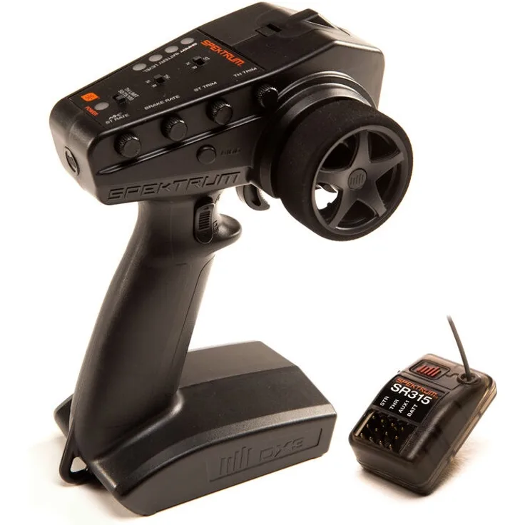 Spektrum SPM2340 DX3 SMART DSMR 3CH Fernbedienung mit SR315 Empfänger