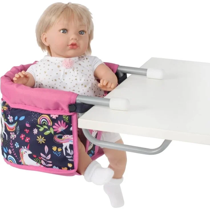 Puppen-Tisch-Sitz Einhorn – Bild 4