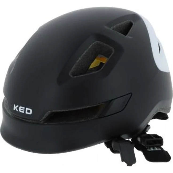 KED Kinderhelm POP 2021 black white Gr. M 52-56 cm – Bild 1