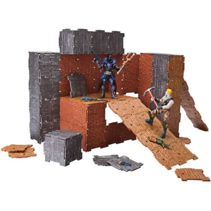 Jazwares Fortnite FNT0036 Turbo Builder Set mit Spielfiguren Jonesy and Raven