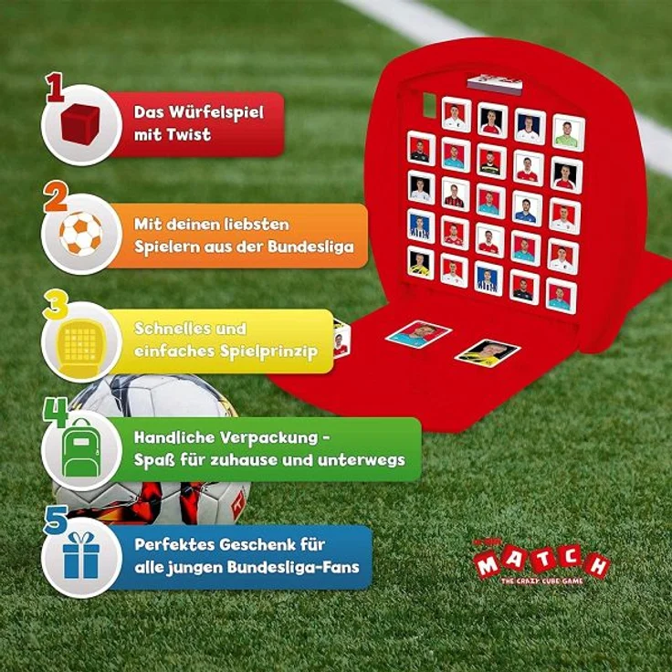Winning Moves 47131 - Top Trumps Match Bundesliga Edition, Strategiespiel – Bild 4